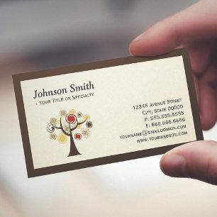 Carte De Visite Nature moderne - Arbre de vie