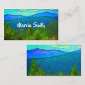 Carte De Visite nature paysage paysage art (Devant / Derrière)