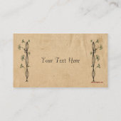 Carte de visite naturel (Dos)