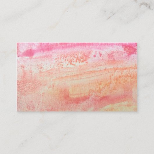 Carte de visite naturel de style de texture de (Devant)