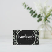 Carte De Visite Naturel (Noir / Blanc) (Debout devant)