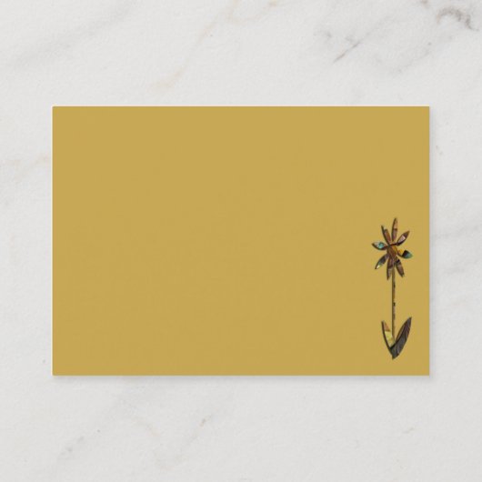 Carte De Visite Natures Matrix Bumble Bee Abstrait (Dos)