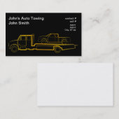 Carte De Visite Naufrageur de baisse de prix d'ensemble d'or avec (Devant / Derrière)