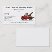 Carte De Visite Naufrageur mignon de dépanneuse (Devant / Derrière)