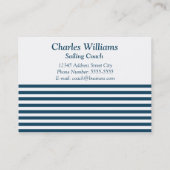 Carte De Visite Nautical design (Dos)
