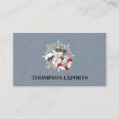 Carte De Visite Nautical | Marine | Expédition (Devant)