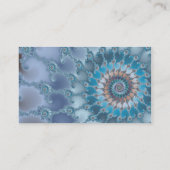 Carte De Visite Nautilus - art de fractale (Dos)