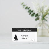 Carte de visite nautique (Debout devant)