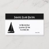 Carte de visite nautique (Devant)