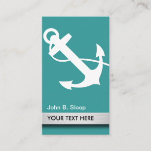 Carte De Visite Nautique Marine