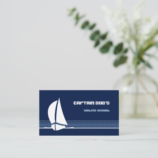 Carte De Visite Navigation (Debout devant)