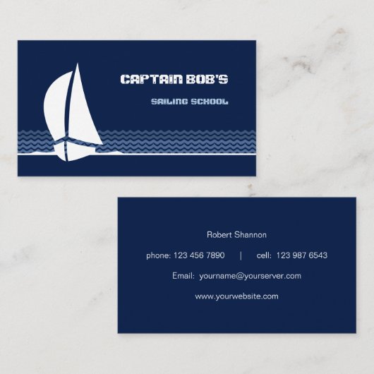 Carte De Visite Navigation (Devant / Derrière)