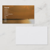 Carte De Visite Navigation loin (Devant / Derrière)
