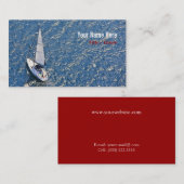 Carte De Visite Navigation loin (Devant / Derrière)