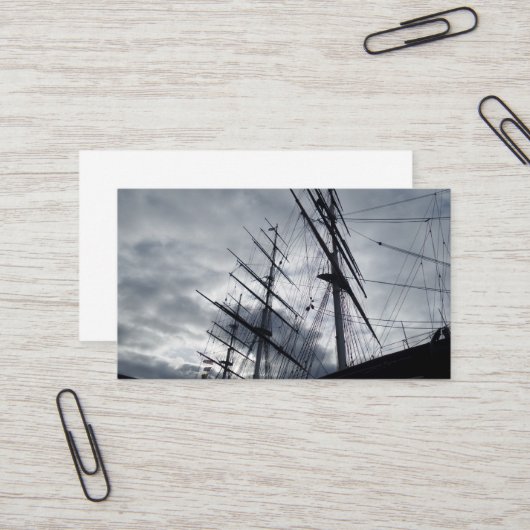 Carte de visite navire (Devant/Arrière en situation)