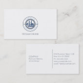 Carte De Visite Navire (Devant / Derrière)