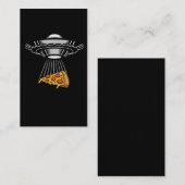 Carte De Visite Navire spatial rétro de l'Alien de l'enlèvement de (Devant / Derrière)