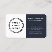 Carte De Visite Navy Blue (Devant)