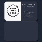 Carte De Visite Navy Blue