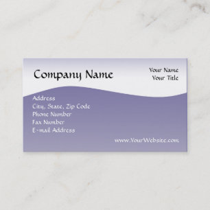 Carte de visite Navy Wave, Conception en ligne