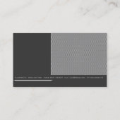 CARTE DE VISITE NC-P (Dos)