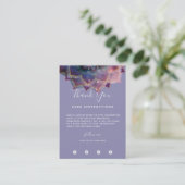 Carte De Visite Nebula Bloom | Mandala (Debout devant)