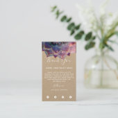 Carte De Visite Nebula Bloom | Mandala (Debout devant)