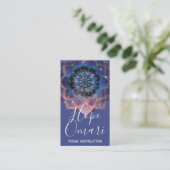 Carte De Visite Nebula Bloom | Mandala (Debout devant)