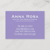 Carte De Visite ** Nebula Galaxie Universe Espace cosmique (Dos)