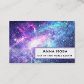 Carte De Visite *~* Nebula Universe Cosmos Galaxy. Étoiles (Devant)