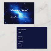 Carte De Visite Nébuleuse de boomerang (télescope de Hubble) (Devant / Derrière)