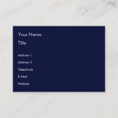 Carte De Visite Nébuleuse de boomerang (télescope de Hubble) (Dos)