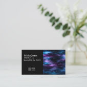 Carte De Visite Nébuleuse fantastique de l'espace de voyage (Debout devant)