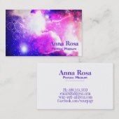 Carte De Visite Nébuleuse sacrée cosmique de galaxie de la (Devant / Derrière)