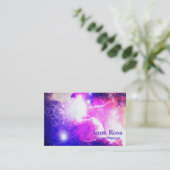 Carte De Visite Nébuleuse sacrée cosmique de la géométrie de (Debout devant)