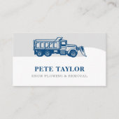 Carte De Visite Neige (Devant)