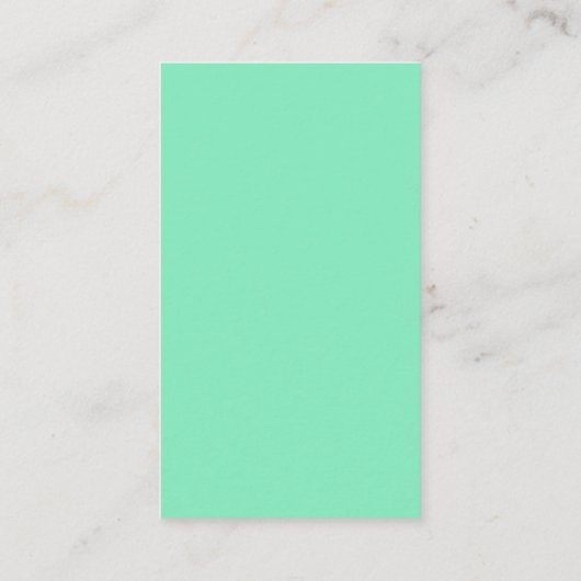 Carte De Visite Neo mint gris moderne mariage site web rsvp insert (Dos)