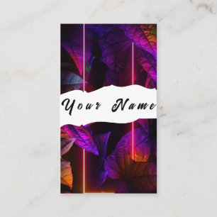 Carte De Visite Neon