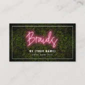 Carte de visite Neon Braids (Devant)