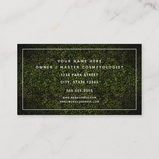 Carte de visite Neon Brows (Dos)