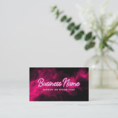 Carte De Visite Neon & Smoke Moderne (Debout devant)