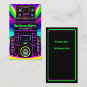 Carte De Visite Neon Sound (Devant / Derrière)