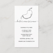 Carte De Visite néphrologue (Dos)