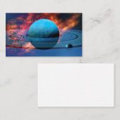 Carte De Visite Neptune (Devant / Derrière)