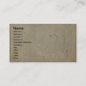 Carte De Visite Neptune (Dos)