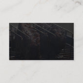 Carte De Visite Nervures fumées sur le gril (Dos)