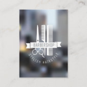 Carte de visite net de coiffeur (Devant)