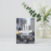 Carte de visite net de coiffeur (Debout devant)