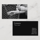 Carte de visite net de pêche (Devant / Derrière)