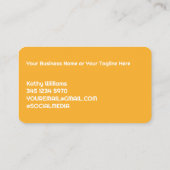 Carte De Visite Nettoyage (Dos)